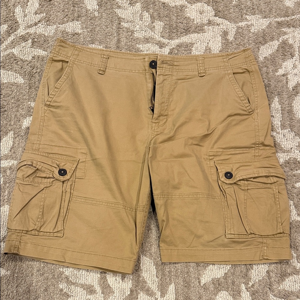 Aeropostale Men's Tan Cargo Shorts